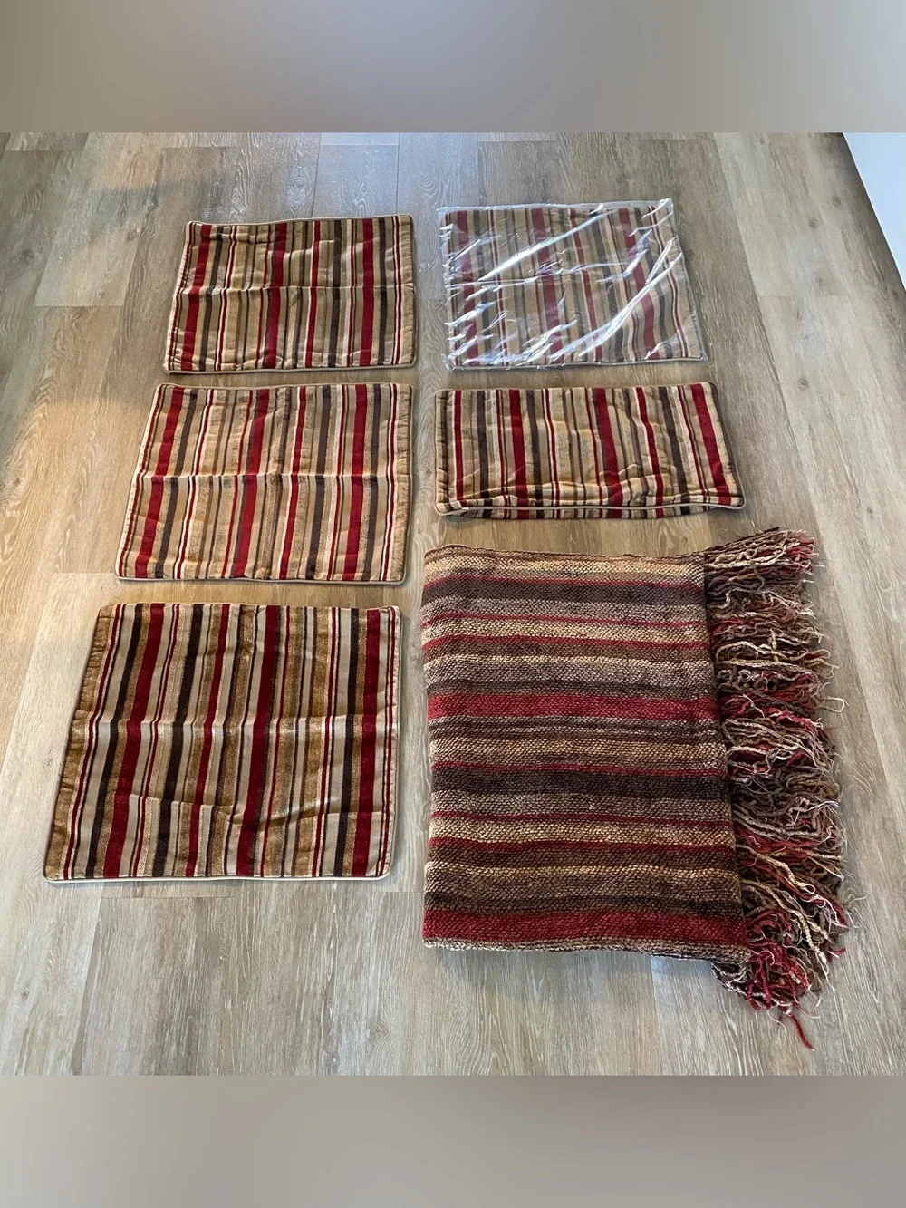 Restoration Hardware Pillow Covers & Throw